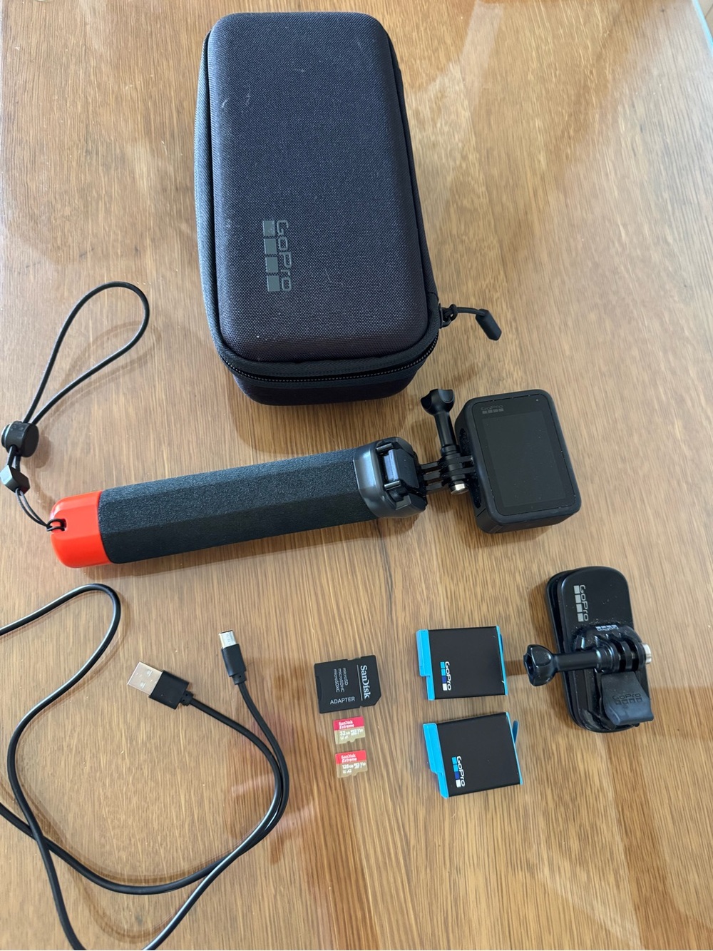 GoPro HERO9 Black Bundle – Like New + 160GB Storage